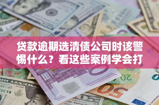 济南贷款逾期选清债公司时该警惕什么？看这些案例学会打翻身仗