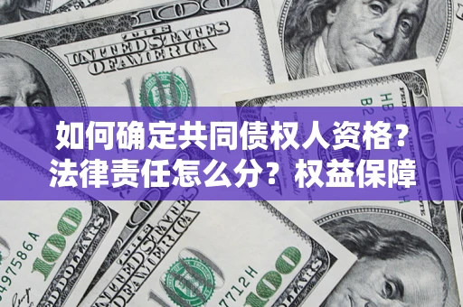 济南如何确定共同债权人资格？法律责任怎么分？权益保障技巧揭秘！