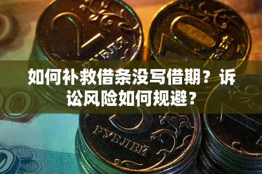 济南如何补救借条没写借期？诉讼风险如何规避？