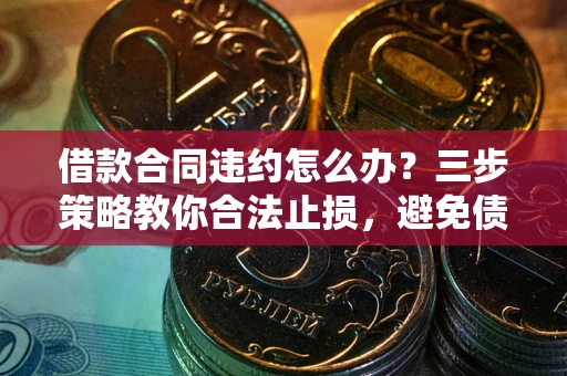 济南借款合同违约怎么办？三步策略教你合法止损，避免债务危机升级